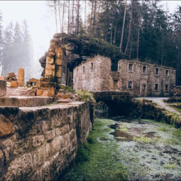 Podkrovni Apartman Tereza Daire Rumburk Dış mekan fotoğraf